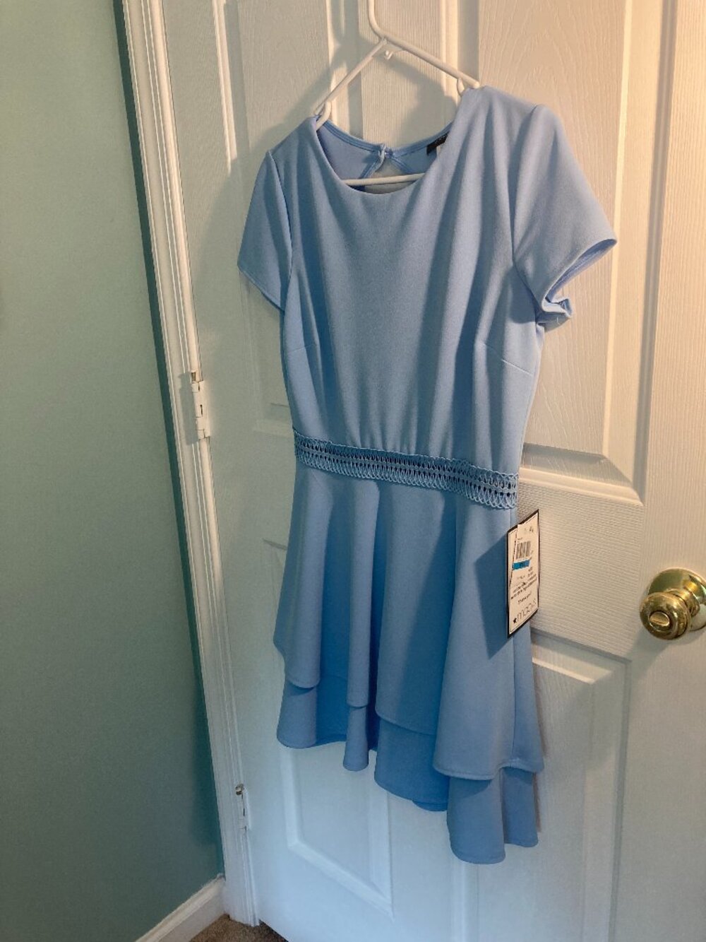 Macy's Light Blue Dress